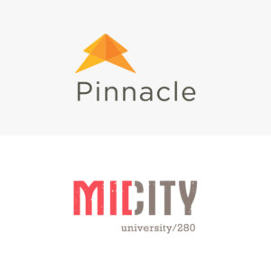Pinnacle and Mid City Logos