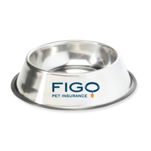 FIGO Pet Insurance Brand Dog Bowl