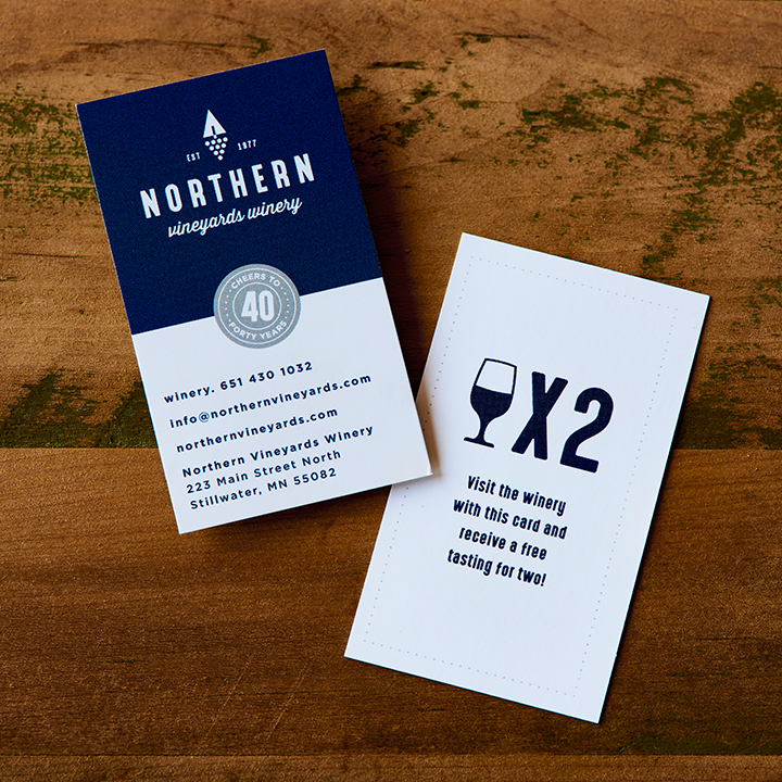 Northern Vineyard's Winery Promotional Materials